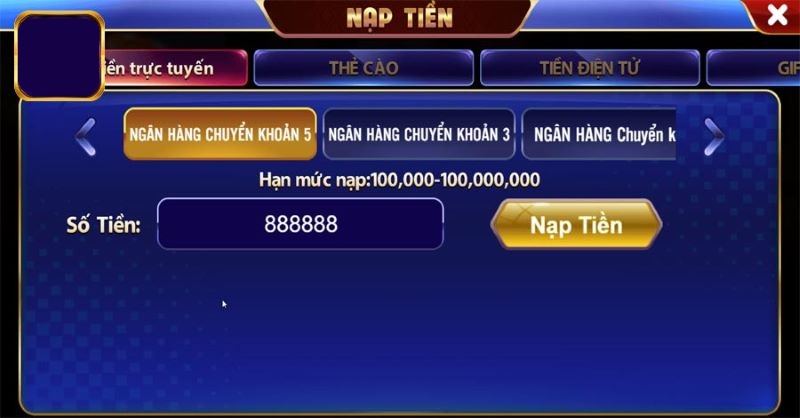 Hướng dẫn nạp – rút tiền