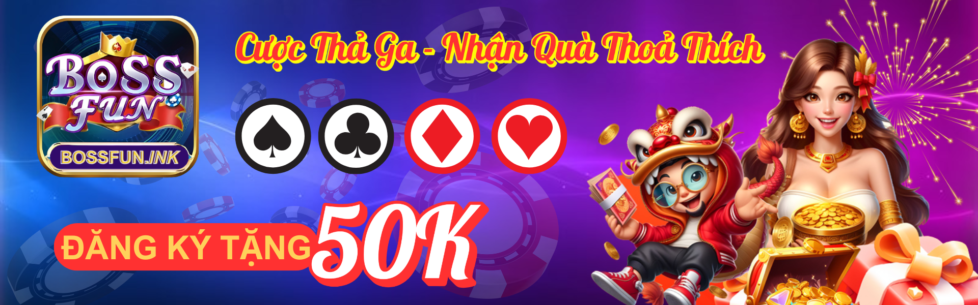 bossfun tặng 50k